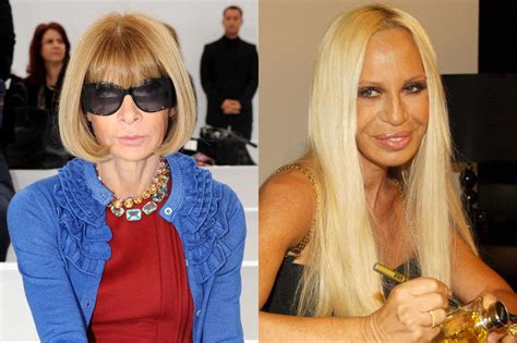 rapporti tra donatella versace e anna wintour|Anna Wintour e Donatella Versace, le icone della moda a Roma .